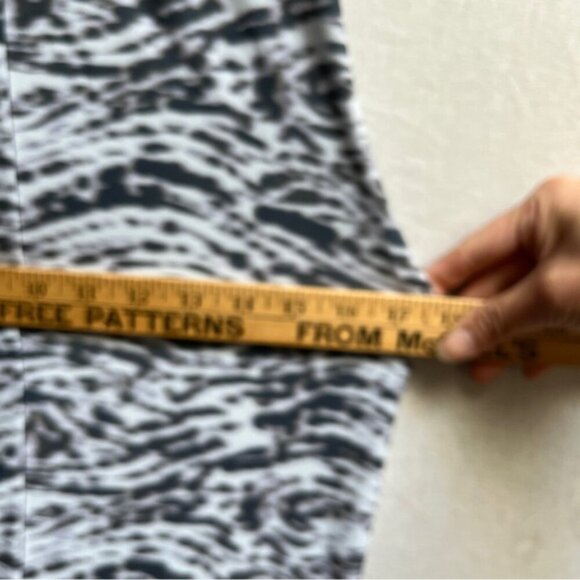 Open Edit pattern bodycon short sleeve dress Sz XS - Picture 10 of 11